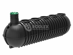 Резервуар пожарный ModulTank PR 30 подземный Родлекс цилиндрический 30000 л. горизонтальный (2400x8470x2500см;1152кг;черный) - арт.559902