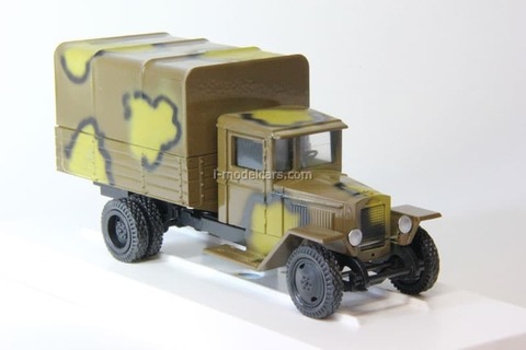 ZIS-5V with awning camouflage LOMO-AVM 1:43