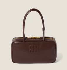 Сумка MIUMIU Beau Тёмно-коричневая