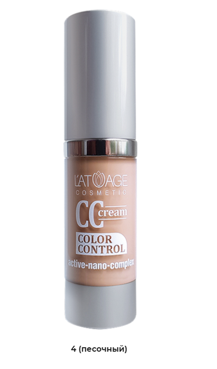 l`atuage Крем тональный  CC cream песочный