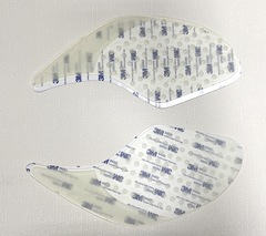 Боковая наклейка на бак мотоцикла Kawasaki Z250 прозрачная