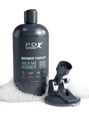 Телесный мастурбатор-вагина Shower Therapy Milk Me Honey - 