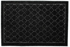 Коврик влаговпитывающий Орнамент черный