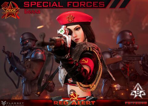 Фигурка Снайпер Белла масштаб 1/6 Red Alert