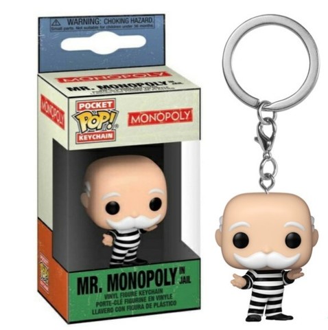 Брелок Funko POP! Monopoly: Mr. Monopoly in jail