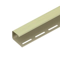 J-профиль Tecos Классик Светло-жёлтый 3050 мм