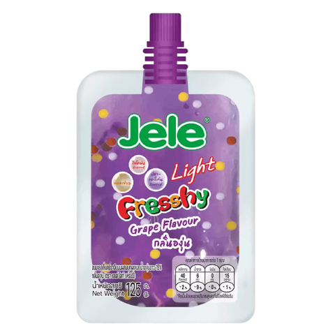 Желе фруктовое освежающее Виноград Jele Light Fresshy Grape Flavour, 125 г