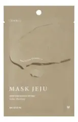 MIZON Очищающая тканевая маска для лица с экстрактом лотоса - JOYFUL TIME MASK JEJU [LOTUS] ,23мл