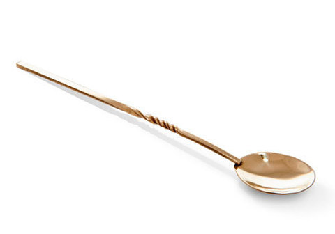 Ложка латунная, 18см