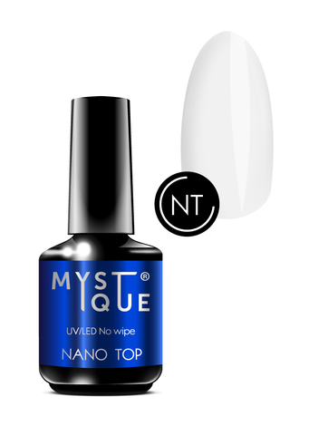 Mystique Финишное покрытие без л/с «Nano Top» 15 мл