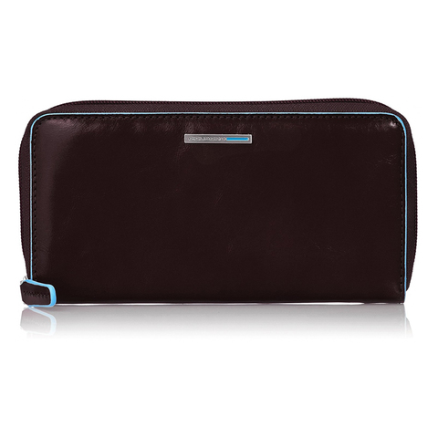 Кошелек женский Piquadro Blue Square, коричневый, кожа натуральная (PD3229B2/MO)