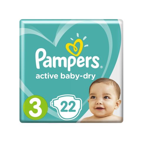 Подгузники PAMPERS Activ Baby S3 22 шт