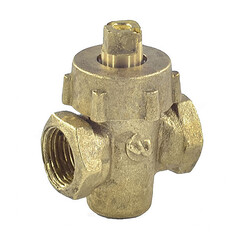 Кран пробко-сальниковый латунь 11б6бк Ду 50 Ру10 G2" ВР пробка латунь ККАЗ