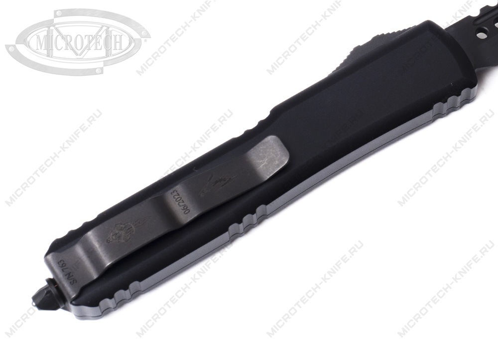Нож Microtech Ultratech Hellhound 119-1DLCTSH Shadow - фотография 