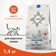 CRAFTIA GALENA CAT Obesity сухой корм для кошек при избыточном весе 1,4 кг