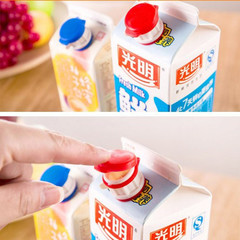 Многоразовая крышка-клапан для пакетов с соком и молоком Easy To, 2 шт