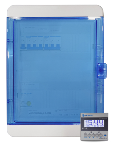 Модуль-шкаф автоматики вентиляции Electrotest MASTERBOX A EW-XD/X (c выносным пультом управления, для управления вентилятором через внешнее устройство)