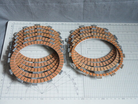 Диски сцепления 8+1шт. Yamaha FZ1 Fazer FZ1N FZ1S R1 04-08 D142mm 12t