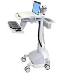 Ergotron StyleView Мобильное рабочее место д/ноутбука, с акк. 230V50Hz 66Ah SLA, с доп. корзиной