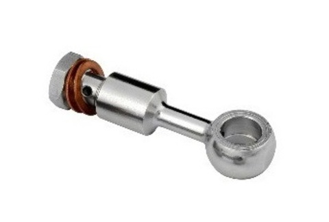 Переходник для тормозных шлангов ГТЦ, одинарный, M10x1 Accossato AD001