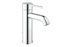 GROHE Essence 24180001 Смеситель для раковины с донным клапаном, S-Size, хром фото