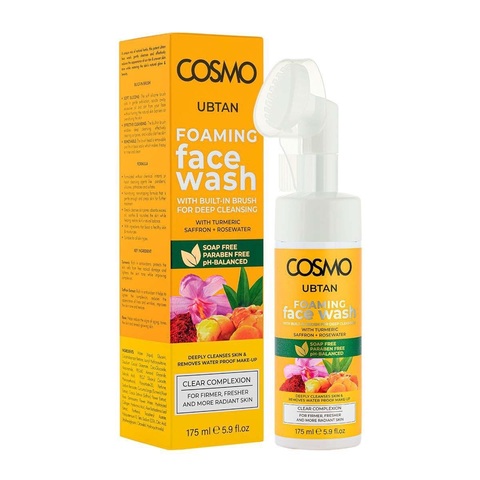 COSMO Ubtan foaming face wash пенка-умывашка 175 ml