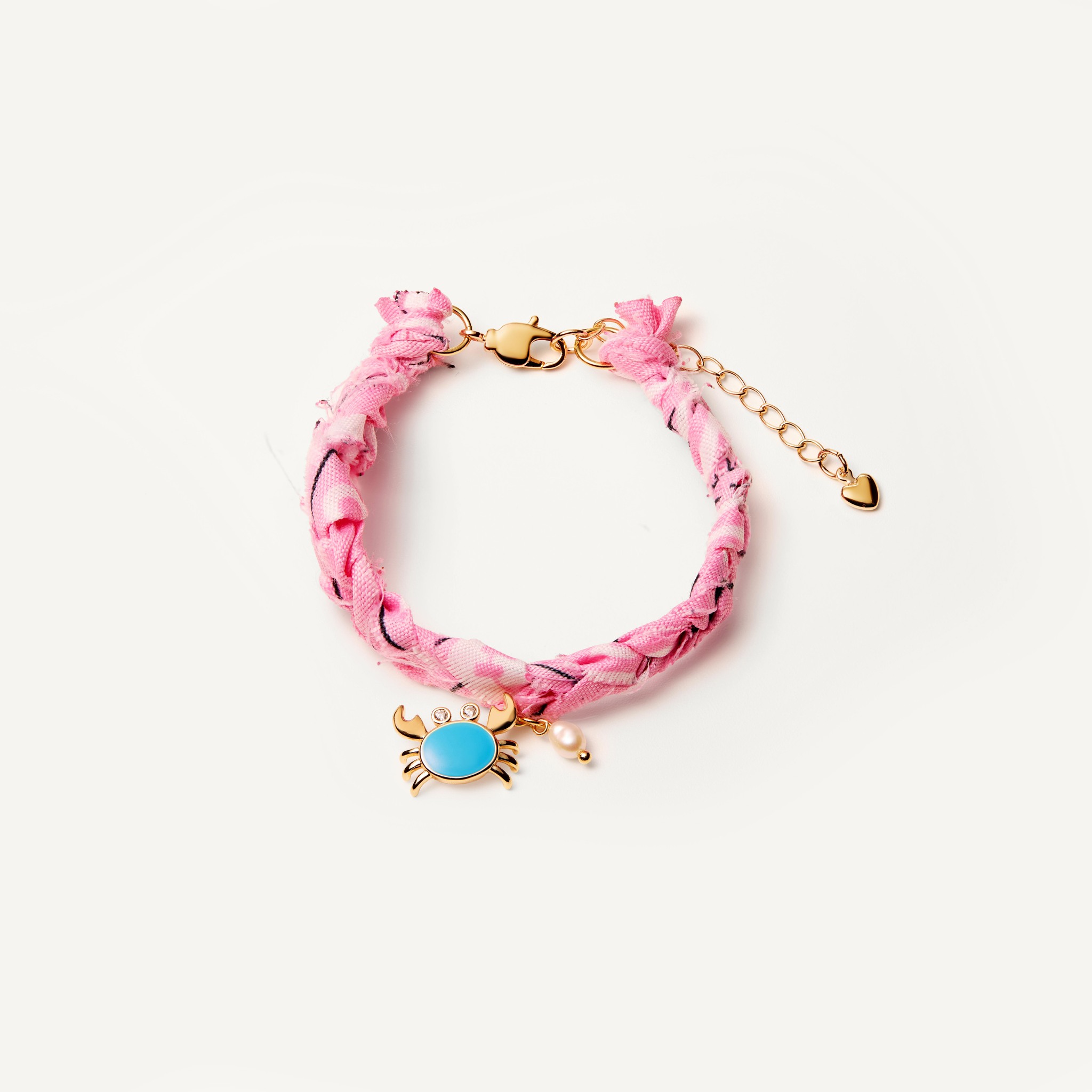 

Браслет Braded Bandana Bracelet - Pink