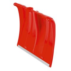 СИБИН ЛП-380, ширина 380 мм, пластиковая, с алюминиевой планкой, без черенка, снеговая лопата (421832)