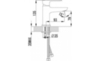 Lemark Basis LM3606C Смеситель для раковины  Хром