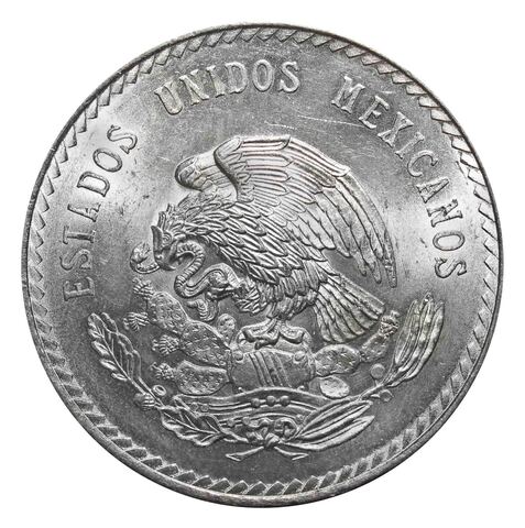 5 песо. Мексика. 1948 год. Серебро. AU