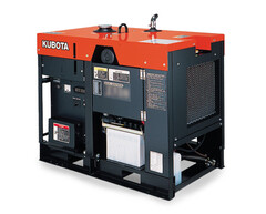 Дизельный генератор Kubota J310 трехфазный - [ДГУ 8 кВт / 380V] эл. старт