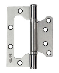 Петля накладная BUSSARE B020-U 100x75x2.5-2BB-1SC хром матовый