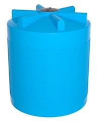 Ёмкость ЭВЛ 9000 л. голубая усиленная Ирпласт 9000 л. вертикальный (2227x2227x2350см;голубой) - арт.560852