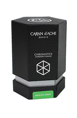 Флакон с чернилами Caran d’Ache Chromatics, 50 ml, Delicate Green (8011.221)