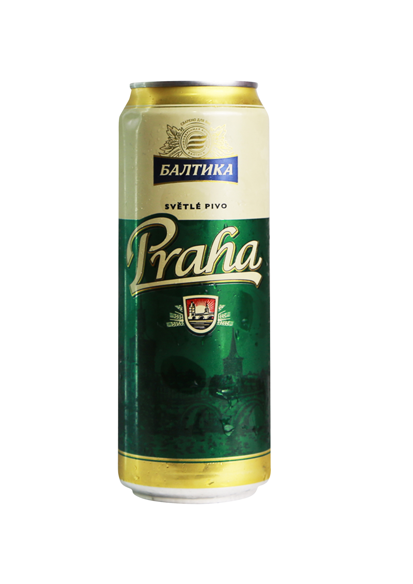 Пиво Балтика Прага светлое пастеризованное 0.45 л.ж/б