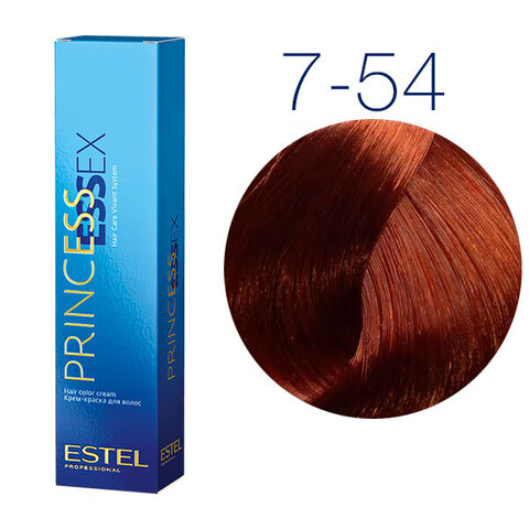 Estel Professional Princess Essex 7-54 (Средне-русый красно-медный (Гранат)) - Крем-краска для волос