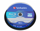 Оптический диск Verbatim BD-R DL 50GB 6X HardCoat, Spindle, 10 шт