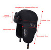 Картинка шапка-ушанка Skully Wear LFM 199_black leather - 6