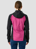 Премиальная куртка для лыж и зимнего бега Nordski Hybrid Hood Black/Fuchsia женская