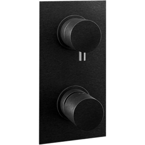 Remer EG593CFP Смеситель для душа Edge EG593CFP, черный брашированный хром, шт