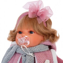 Munecas Antonio Juan Кукла Лорена в розовом, озвученная (плач), 42см (1672)