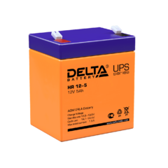 Delta Аккумуляторная батарея для ИБП HR 12-5 (12V/5Ah)