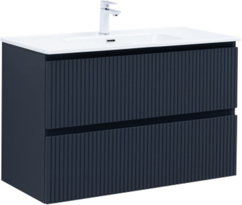 Aquanet 335431 Тумба Джейн 100 (Flat) цв.маренго (335431)