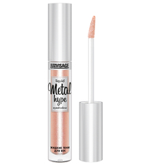 LuxVisage Тени жидкие Metal hype тон 02 золотистый персик