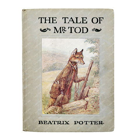 [Первое издание] Беатрикс Поттер.The Tale of Mr. Tod. Сказка о мистере Тоде, 1912.