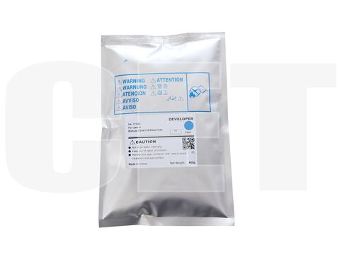 Девелопер для KONICA MINOLTA Bizhub C654/C754/C654e/C754e (CET) Cyan, 400г, 155000 стр., CET171020