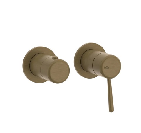 Gessi 33077#713 Настенный смеситель для душа с двумя выходами