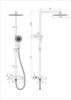 WONZON & WOGHAND STICK WW-88739017-BG Душевая система, брашированное золото