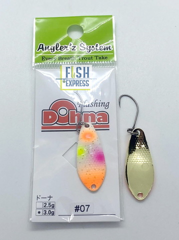 ТОП 1 Блесна Anglers System Dohna 3g цвет #07
