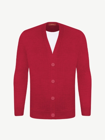 Кардиган с пуговицами из экохлопка